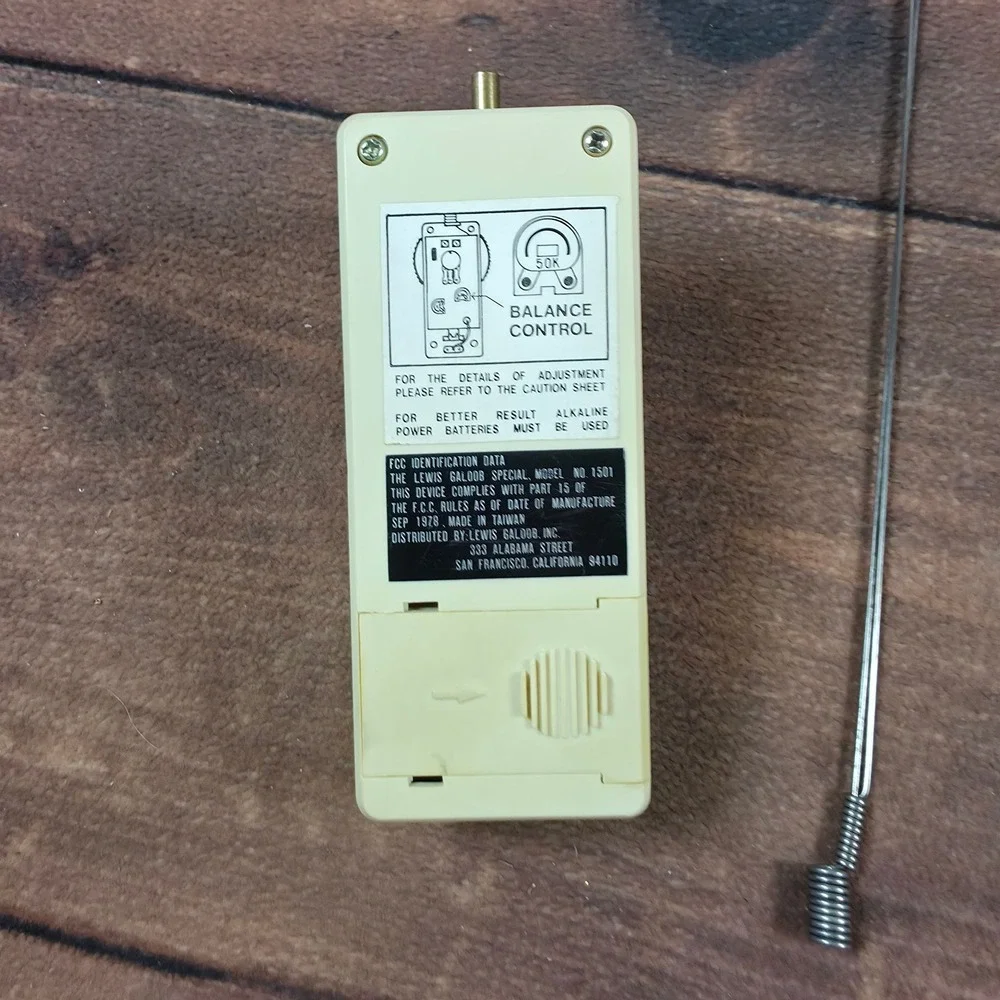 Galoob vintage radio